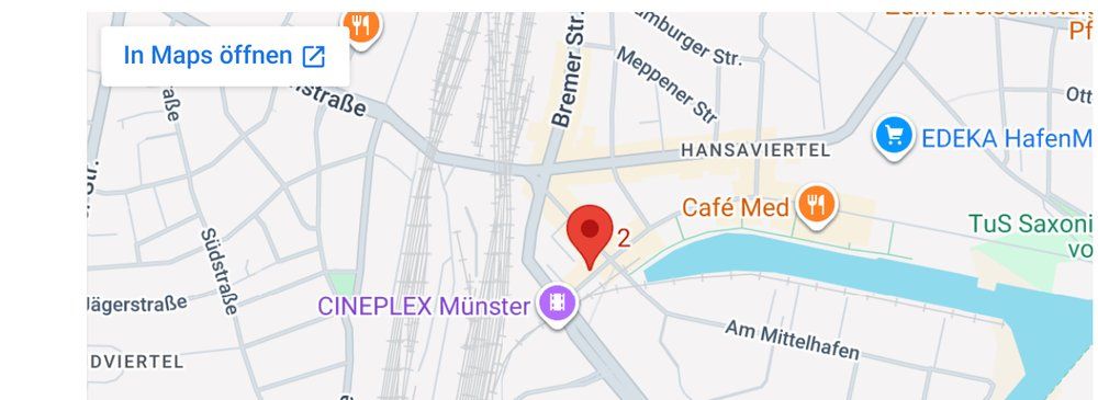 Karte: Hafenplatz 2, 48155 Münster